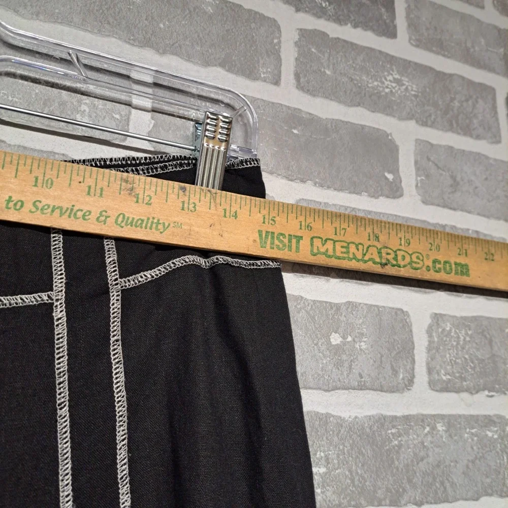 Mark Shale‎ Womens Midi Black and White Vintage Style Skirt Size 6